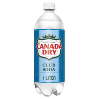 Canada Dry Club Soda - 1 Liter