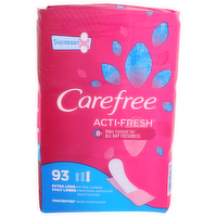 Carefree Extra Long Daily Liners - 93 Count
