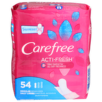 Carefree Daily Liners - 54 Count
