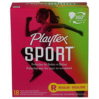 BROOKSHIRE'S Playtex Sport Reg Unscented - 18 Count