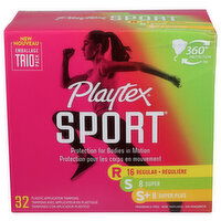 Playtex Playtx Spt Regsuprsupr Plus - 32 Count