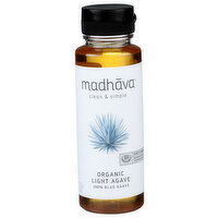 Madhava Organic Agave Light - 11.75 Ounce