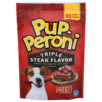 Pup-Peroni Ribeye, Top Sirloin & Ny Strip Flavors Dog Snacks - 5.6 Ounce