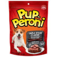 Pup-Peroni Ribeye, Top Sirloin & Ny Strip Flavors Dog Snacks - 5.6 Ounce - 1 Count
