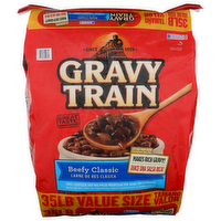 Gravy Train Beefy Classic Dog Food - 35 Pound