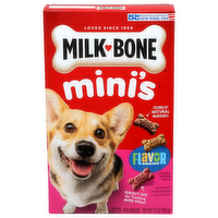 Milk-Bone Mini's Beef Flavor Chicken Bacon Dog Snacks - 15 Ounce