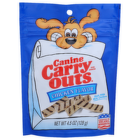 Canine Carry Outs Chicken Dog Snacks - 4.5 Ounce