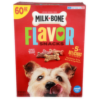Milk-Bone Flavor Snacks Beef, Chicken, Turkey, Bacon & Sausage Flavors Dog - 60 Ounce