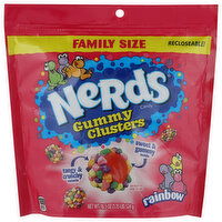 Nerds Family Size Rainbow Gummy Clusters - 18.5 Ounce