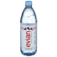 Evian Natural Spring Water - 1 Liter
