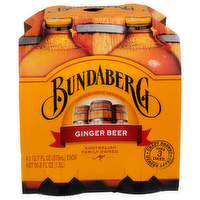 Bundaberg Ginger Beer - 12.7 Fluid Ounce - 4 Count