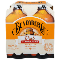 Bundaberg Diet Ginger Beer - 12.7 Fluid Ounce - 4 Count