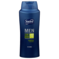 Suave Professionals Men 3-In-1 Citrus Rush - 28 Fluid Ounce