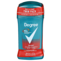 Degree Sport Antiperspirant Deodorant - 2.7 Ounce - 2 Count