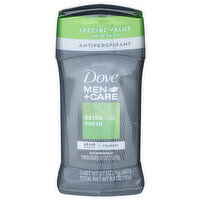 Dove Men+care Extra Fresh Antiperspirant - 2.7 Ounce - 2 Count