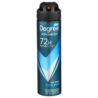 Degree Advanced Dry Spray Cool Rush Antiperspirant Deodorant - 3.8 Ounce