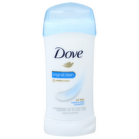 Dove Original Clean Antiperspirant Deodorant - 2.6 Ounce