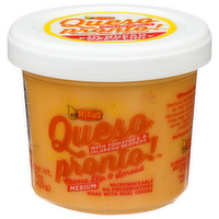 Ricos Queso Pronto! With Tomatoes & Jalapeno Peppers Medium Cheese Dip & Spread - 15 Ounce