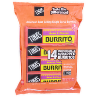 Tina's Bean & Cheese Burrito - 4 Ounce - 14 Count