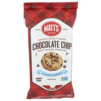 MATT's Bakery Chocolate Chip Soft Baked Cookies Cookie - 10.5 Ounce