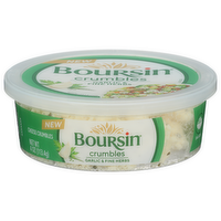 BOURSIN Cheese Crmbl Garlic Herb - 4 Ounce