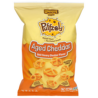 Unique Snacks Aged Cheddar Puffzels - 4.8 Ounce