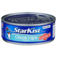 Starkist In Vegetable Oil Chunk Light Tuna - 5 Ounce