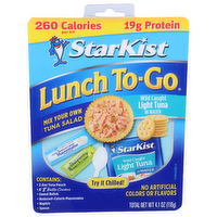 Starkist Light Tuna In Water Lunch To-Go - 4.1 Ounce