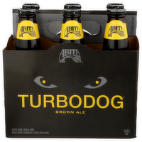 Abita Brown Ale Turbodog - 12 Fluid Ounce - 6 Count
