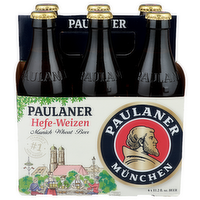 Paulaner Munich Wheat Beer Hefe-Weizen - 11.2 Fluid Ounce - 6 Count
