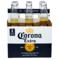 Corona Extra The Original Beer - 12 Fluid Ounce - 6 Count