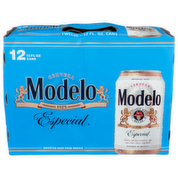 Modelo Especial Beer - 12 Fluid Ounce - 12 Count