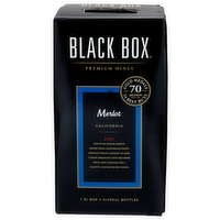 Black Box Merlot Premium Wines - 3 Liter - 1 Count
