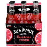 Jack Daniel's Downhome Punch Country Cocktails - 10 Fluid Ounce - 6 Count