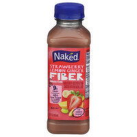 Naked Strawberry Lemon Ginger Fiber Juice Smoothie - 15.2 Fluid Ounce