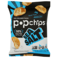 Popchips Sea Salt Chips Original Potato - 0.8 Ounce