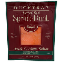 Ducktrap River Of Maine Traditional Smoked Atlantic Salmon - 4 Ounce