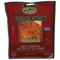 DUCKTRAP - SPRUCE POINTraditional Smoked Atlantic Salmon Peppered - 4 Ounce