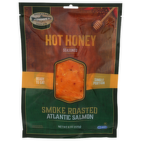 Ducktrap River Of Maine Traditional Hot Honey Smoked Atlantic Salmon Smoke Roasted - 6 Ounce