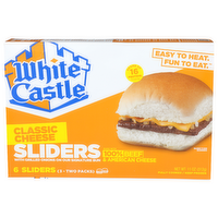 White Castle With Grilled Onions On Our Signature Bun Classic Cheese Sliders - 1.833 Ounce - 6 Count