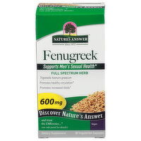 NATURE's Answer Fenugreek Full Spectrum Herb - 90 Count