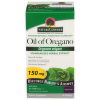 NATURE'S ANSWER Oil Of Oregano Origanum Vulgare - 90 Count