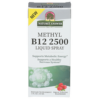 NATURES ANSWER Vitamin B12 Methyl Spray - 1 Fluid Ounce