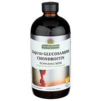 NATURE'S ANSWER Liq Glucosamine And Chondroitin Natural Orange Flavor - 16 Fluid Ounce