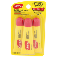 Carmex Medicated Classic Lip Balm - 0.35 Ounce - 3 Count