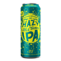 SIERRA NEVADA CHEESE COMPANY Fruity, Hoppy Juicy Hops And Silky Malt Meet In a Hazy Little Thing With Fruit-Forward Flavor, Modest Bitterness, Smooth Finish Ipa Craft Beer Can - 19.2 Fluid Ounce