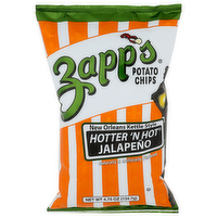 ZAPP's Hotter 'n Hot Jalapeno New Orleans Kettle Style Potato Chips - 4.75 Ounce