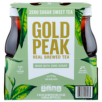 Gold Peak Sweet Tea Real Brewed Zero Sugar - 16.9 Fluid Ounce - 6 Count