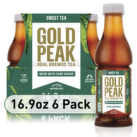 Gold Peak Sweetened Black Tea Bottles - 101.4 Fluid Ounce