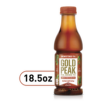 Gold Peak Unsweetened Black Tea Bottle - 18.5 Fluid Ounce
